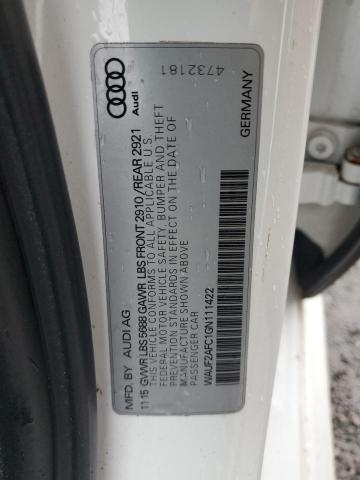 2016 AUDI S6 PREMIUM WAUF2AFC1GN111422