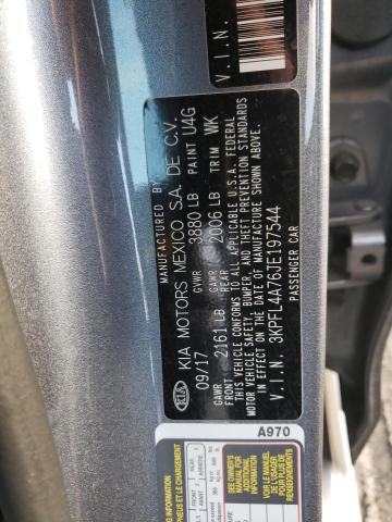3KPFL4A76JE197544 KIA FORTE LX