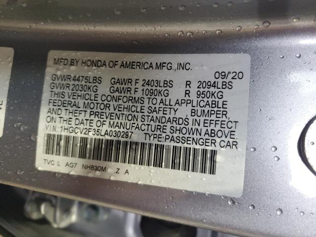 2020 HONDA ACCORD SPO 1HGCV2F35LA030297