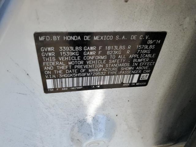 2015 HONDA FIT LX - 3HGGK5H59FM729532