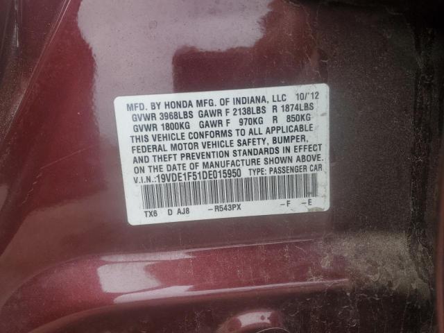 19VDE1F51DE015950 Acura Ilx 20 Premium