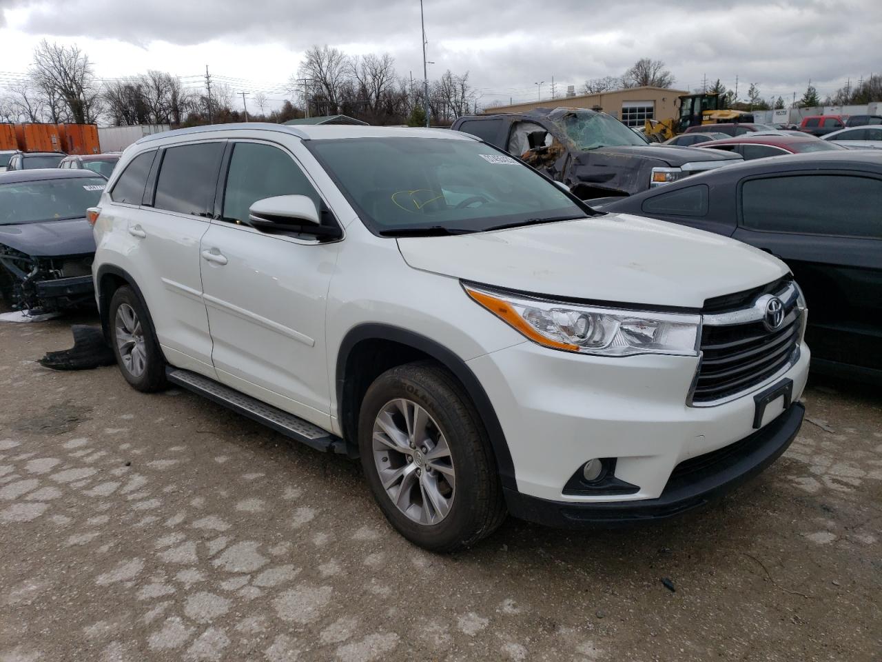 2014 Toyota Highlander Xle VIN: 5TDJKRFH3ES004533 Lot: 37455423