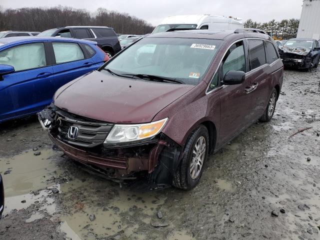 Salvage cars for sale from Copart Windsor, NJ: 2011 Honda Odyssey EX
