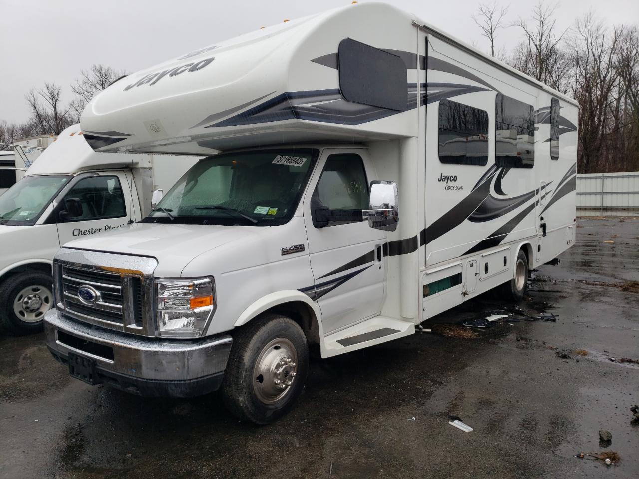 2018 FORD ECONOLINE E450 SUPER DUTY CUTAWAY VAN - 1FDXE4FS9JDC11347