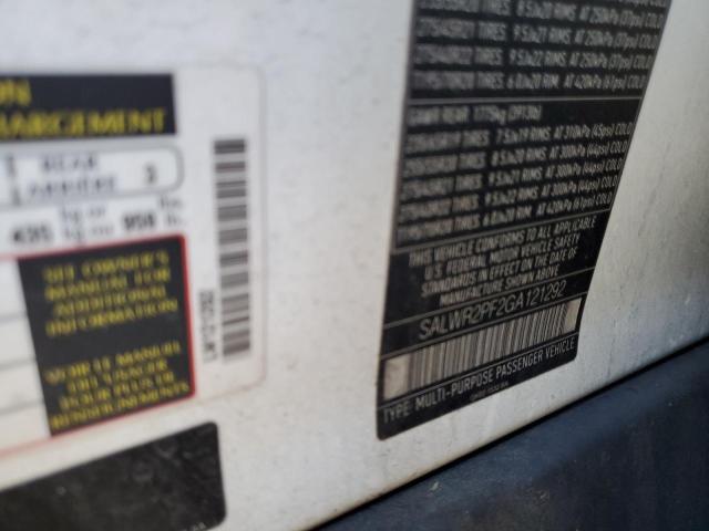 SALWR2PF2GA121292 Land Rover RANGEROVER