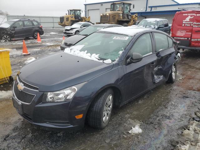Salvage cars for sale from Copart Mcfarland, WI: 2014 Chevrolet Cruze LS