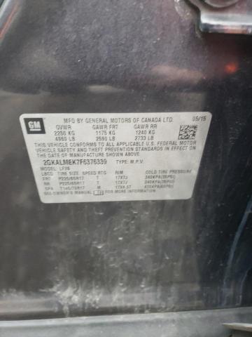2GKALMEK7F6376339 GMC Terrain Sle