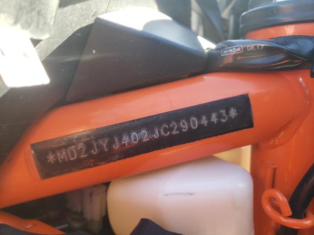 2018 KTM 390 DUKE MD2JYJ402JC290443