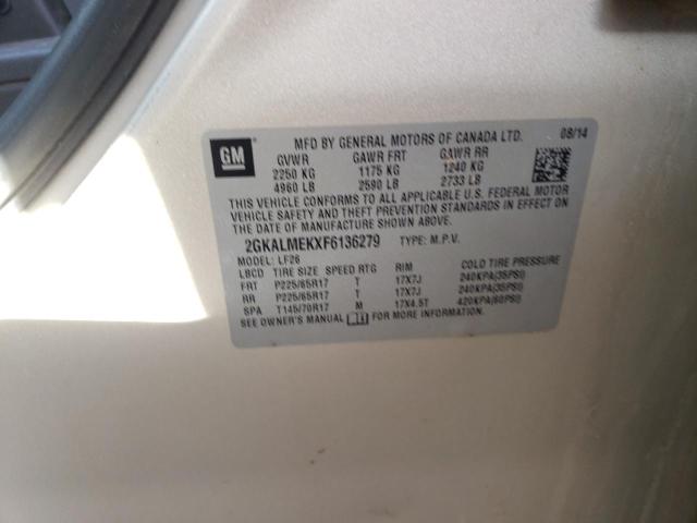 2GKALMEKXF6136279 GMC Terrain Sle