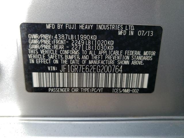 JF1GR7E62EG200764 Subaru Impreza Wrx