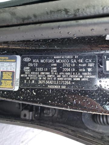 2020 KIA FORTE GT L 3KPF34AD1LE171264