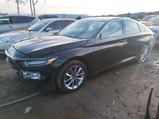Salvage cars for sale from Copart San Martin, CA: 2021 Honda Accord LX