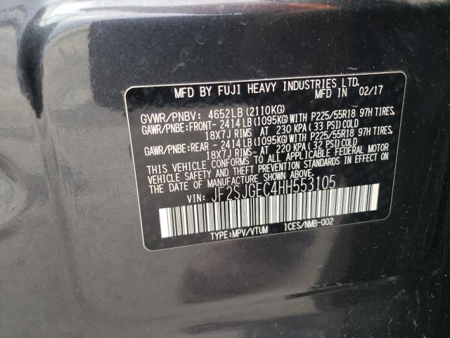 JF2SJGEC4HH553105 Subaru Forester 2.0xt Premium