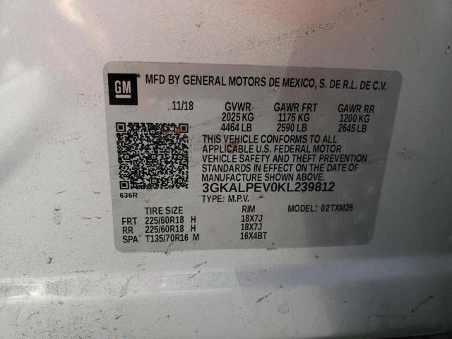 2019 GMC TERRAIN 3GKALPEV0KL239812