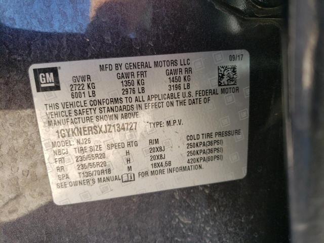 2018 CADILLAC XT5 PREMIU - 1GYKNERSXJZ134727