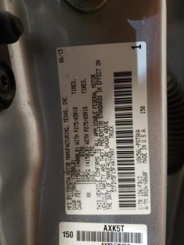 2015 TOYOTA TUNDRA CRE - 5TFDY5F15FX477997