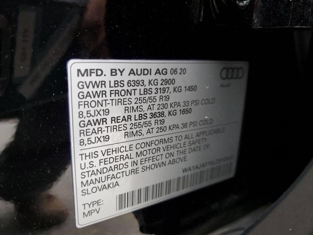 VIN WA1AJAF70LD010532 2020 Audi Q7, Premium no.13