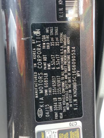 KNDMB5C16G6090534 KIA SEDONA LX