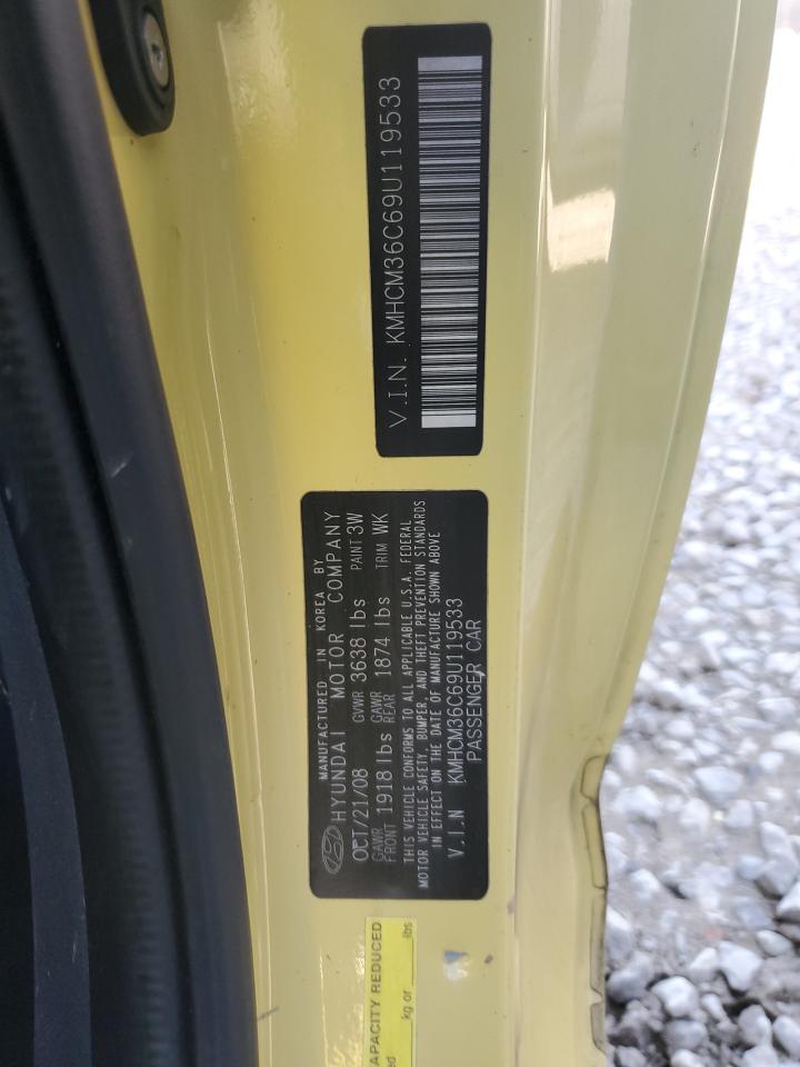 2009 HYUNDAI ACCENT GS - KMHCM36C69U119533