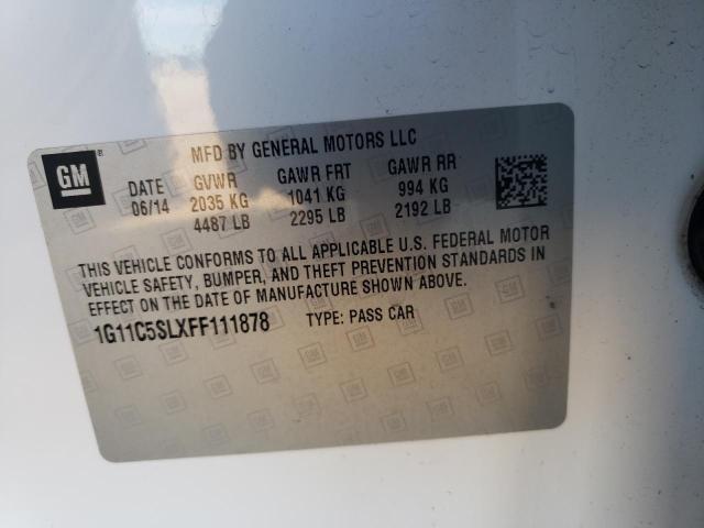 2015 CHEVROLET MALIBU 1LT - 1G11C5SLXFF111878