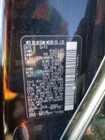 2015 NISSAN JUKE S - JN8AF5MV7FT562804