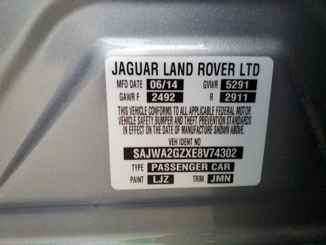 SAJWA2GZXE8V74302 Jaguar XJ