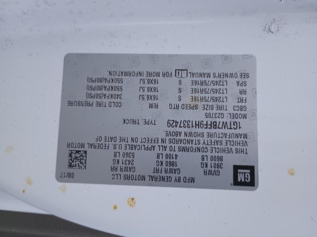 1GTW7BFF9H1337429 GMC Savana