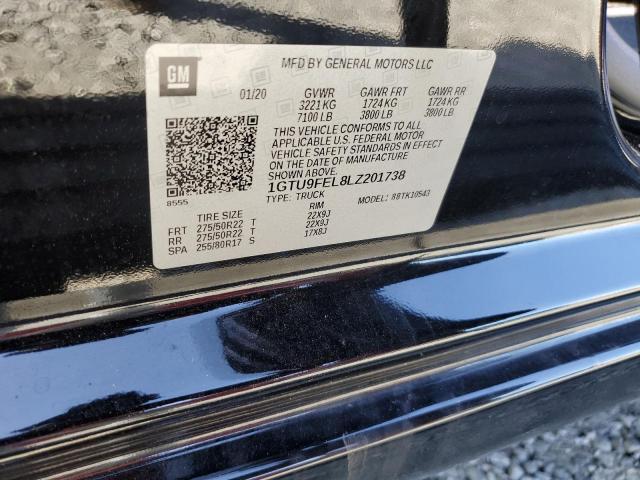2020 GMC SIERRA K15 1GTU9FEL8LZ201738