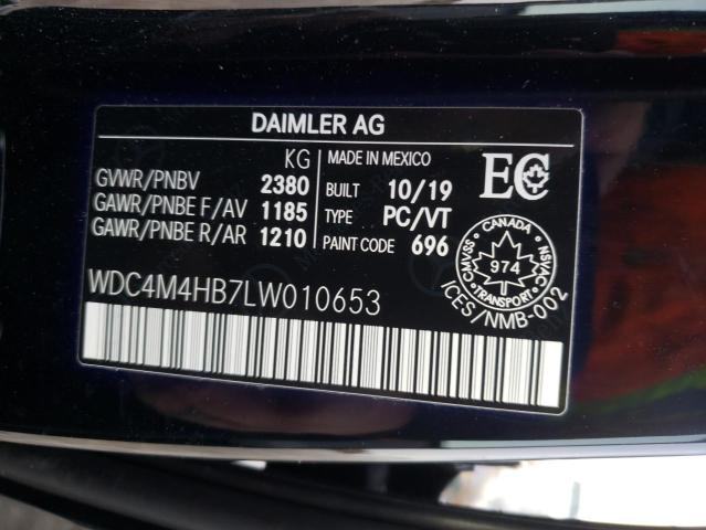 2020 MERCEDES-BENZ GLB 250 4M - WDC4M4HB7LW010653
