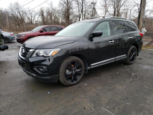 Salvage cars for sale from Copart Marlboro, NY: 2020 Nissan Pathfinder Platinum