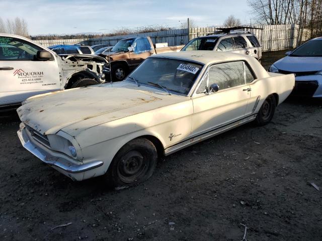 Salvage cars for sale from Copart Arlington, WA: 1965 Ford Mustang