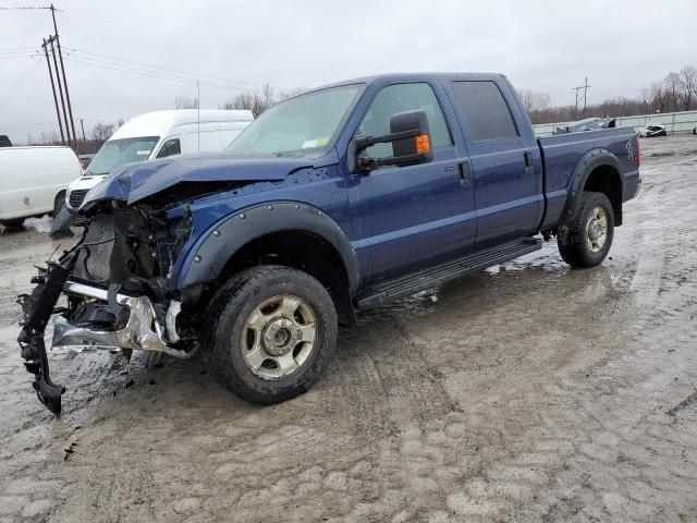 Salvage cars for sale from Copart Leroy, NY: 2012 Ford F250 Super