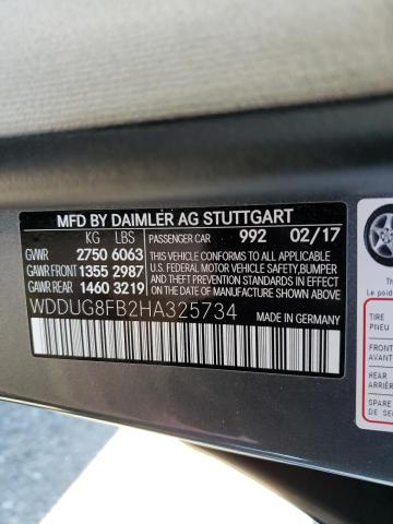 2017 MERCEDES-BENZ S 550 4MAT - WDDUG8FB2HA325734
