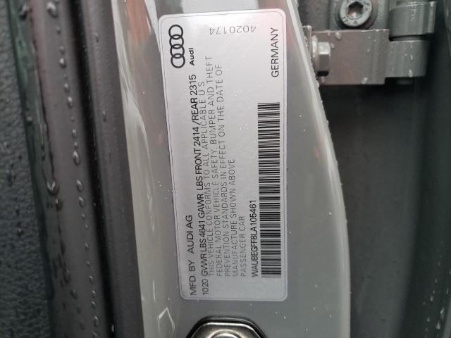 2020 AUDI A3 S-LINE - WAUBEGFF8LA105461