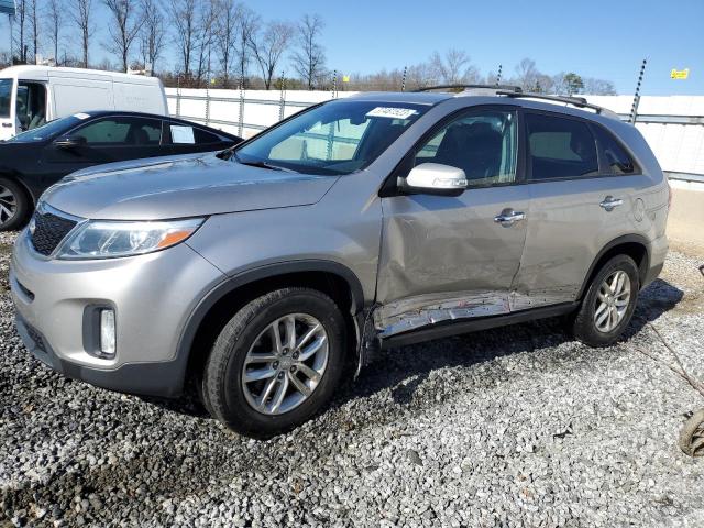 KIA Sorento salvage cars for sale: 2015 KIA Sorento LX