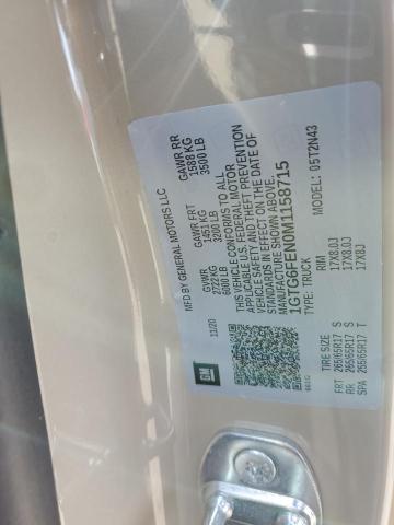 2021 GMC CANYON AT4 1GTG6FEN0M1158715