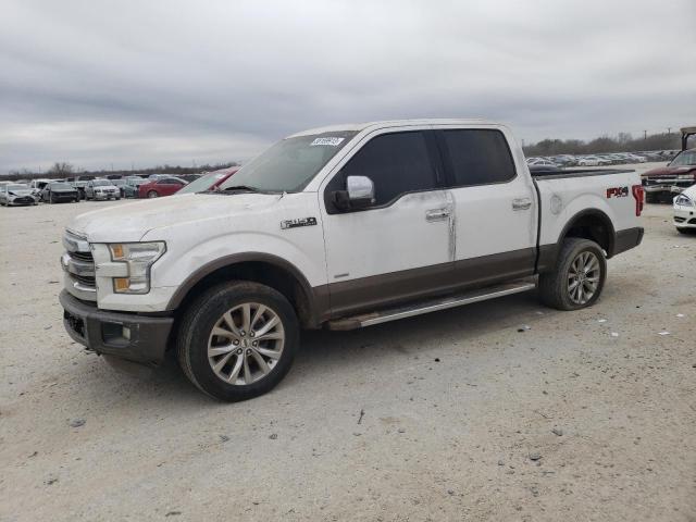 Salvage cars for sale from Copart San Antonio, TX: 2015 Ford F150 Super