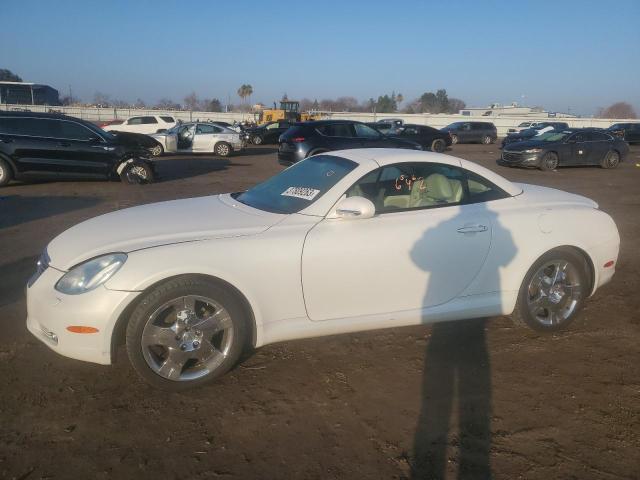 Salvage cars for sale from Copart Bakersfield, CA: 2003 Lexus SC 430