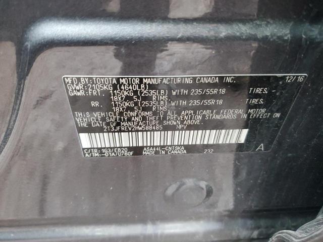 2017 TOYOTA RAV4 SE - 2T3JFREV2HW588485