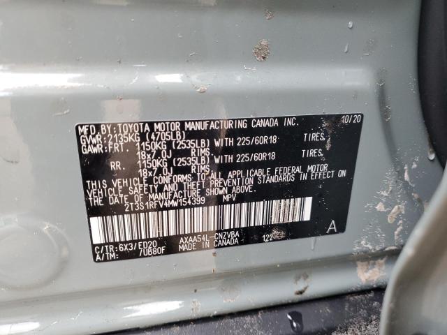 2021 TOYOTA RAV4 TRD O - 2T3S1RFV4MW154399