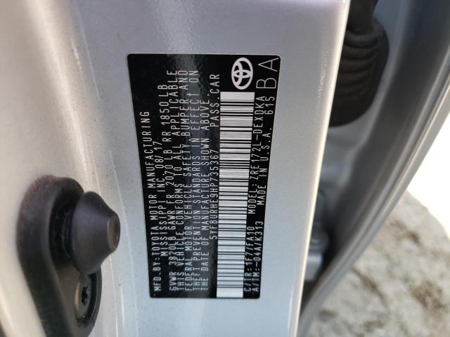 2017 TOYOTA COROLLA L 5YFBURHE9HP735367