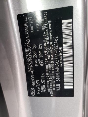 2021 HYUNDAI ELANTRA SE - 5NPLM4AG7MH033462