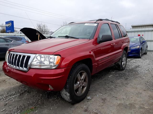 Salvage cars for sale from Copart Walton, KY: 2004 Jeep Grand Cherokee