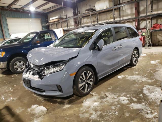 Salvage cars for sale from Copart Eldridge, IA: 2023 Honda Odyssey TO