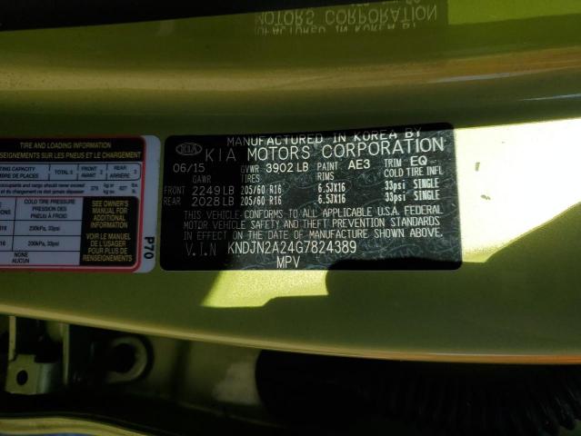 KNDJN2A24G7824389 KIA Soul