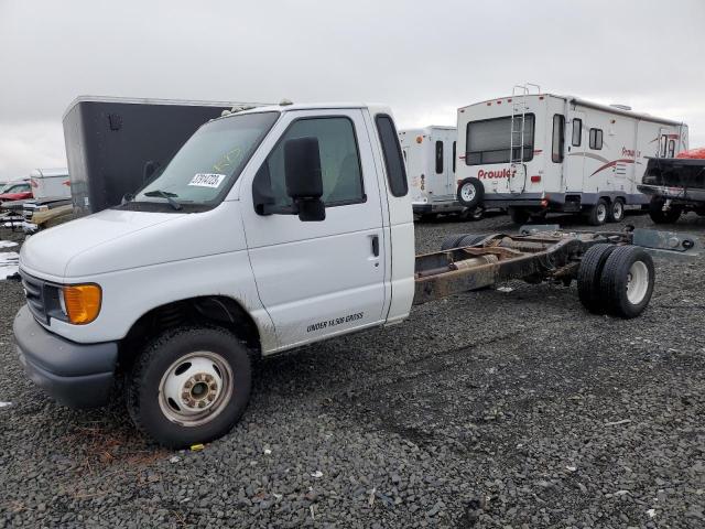 Salvage cars for sale from Copart Airway Heights, WA: 2007 Ford Econoline E450 Super Duty Cutaway Van