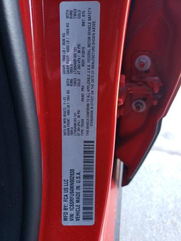 2021 RAM 1500 TRX - 1C6SRFU94MN902838