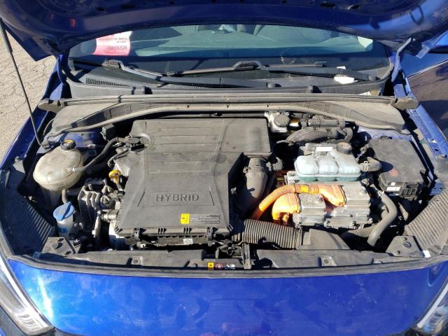 2019 HYUNDAI IONIQ BLUE - KMHC65LC7KU179756