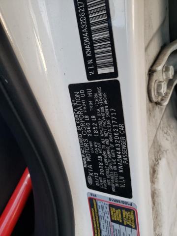 KNADM4A32D6217717 KIA RIO LX