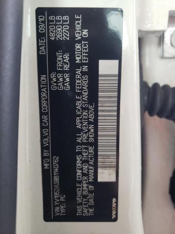 YV1952AS8B1140762 Volvo S80
